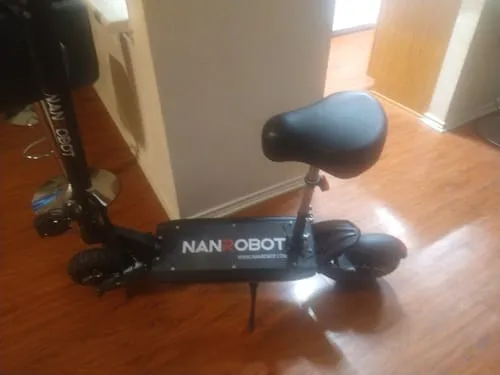 NanRobot sete til elsparkesykkel vanntett sammenleggbart
