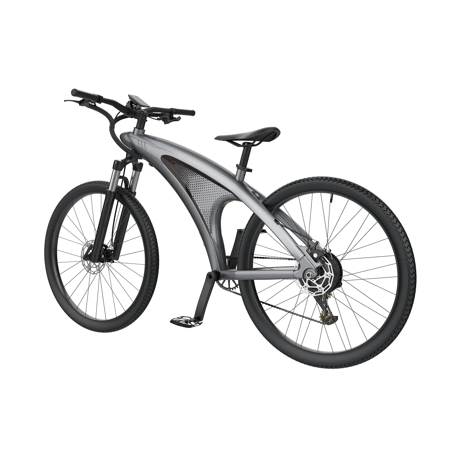 NanRobot Q5 elsykkel grå 650W 27,5" 28mph