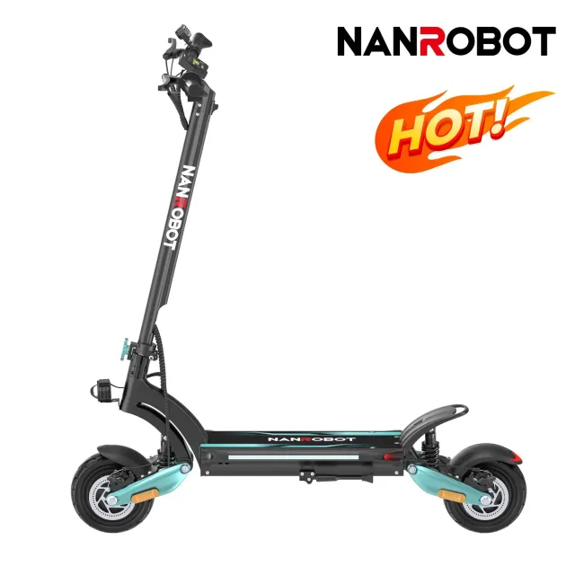 NanRobot Lightning Pro elsparkesykkel Sky Blue uten sete 64 km
