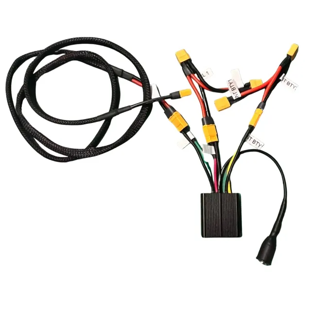 Zero parallellbatteri bryter 24-52V dobbeltbatteri