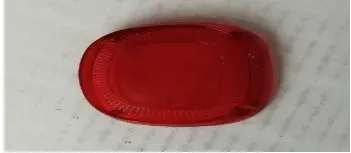 Zero 10 baklysdeksel lykt glass