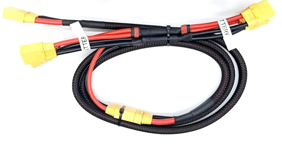 Parallell batterikabel XT60 Zero 10X ekstern pakke