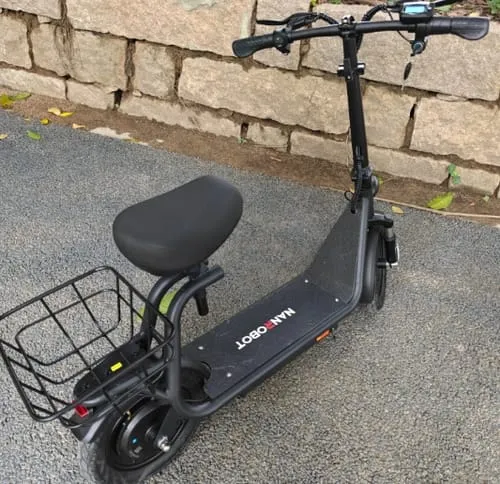 NanRobot M5 elsparkesykkel 36V 5.2Ah 350W grå sete