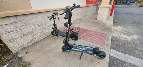 NanRobot Lightning Pro elsparkesykkel Sky Blue uten sete 64 km