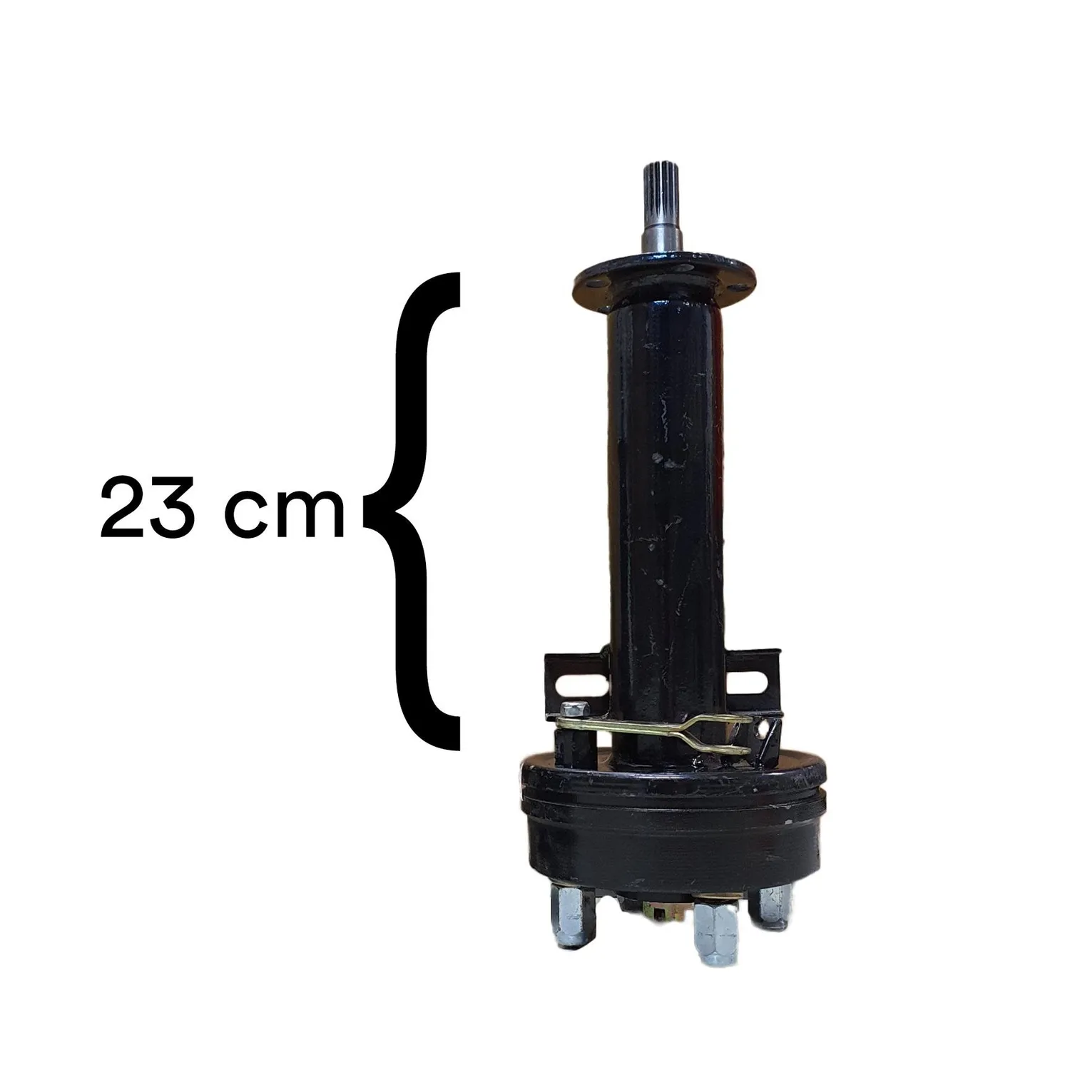 Skand bakaksel 23 cm bakhjul aksling stål