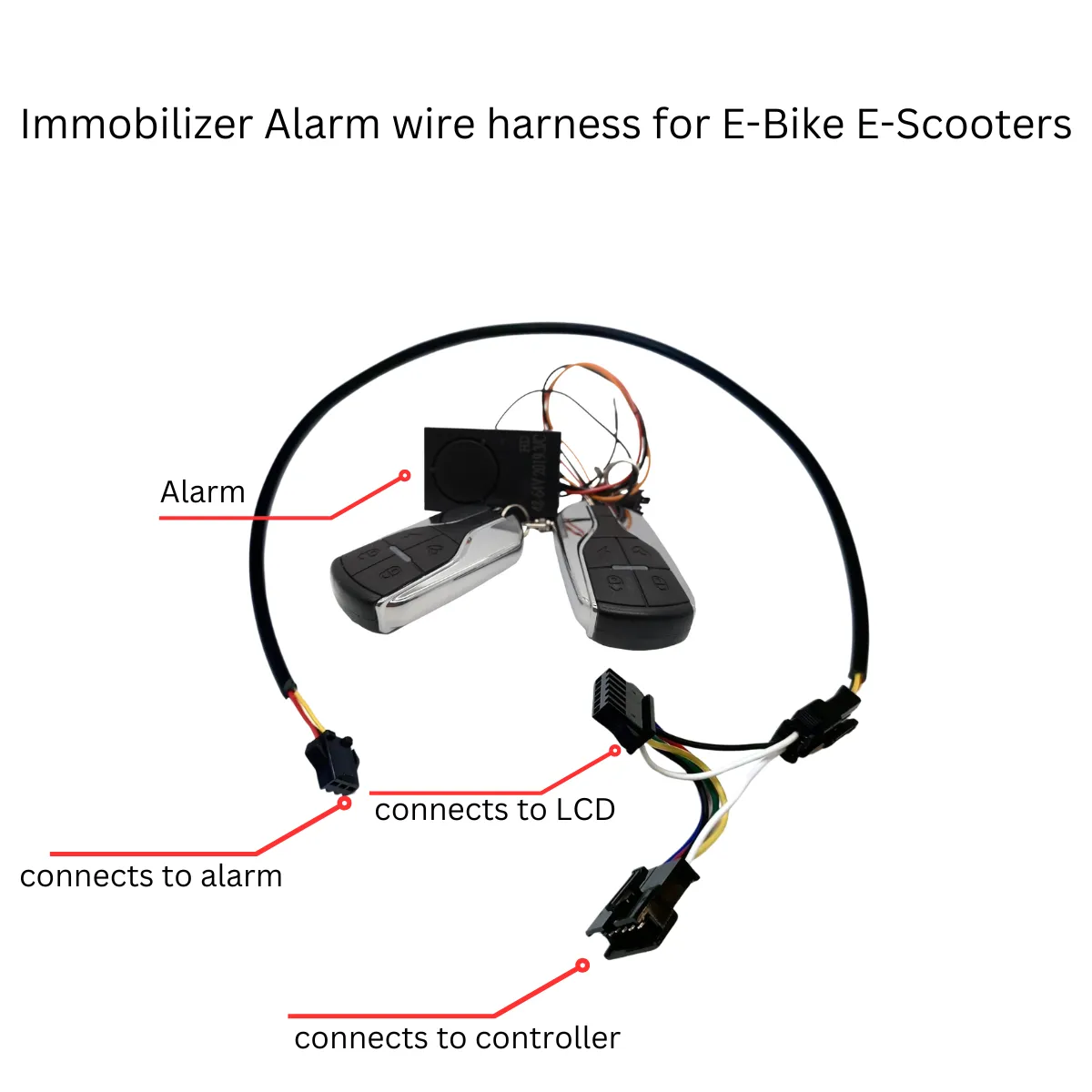 Zero Immobilizer tyverialarm elsparkesykkel med fjernkontroll