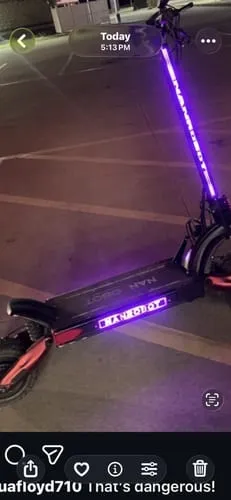 NanRobot fartskontroller elsparkesykkel senterdisplay