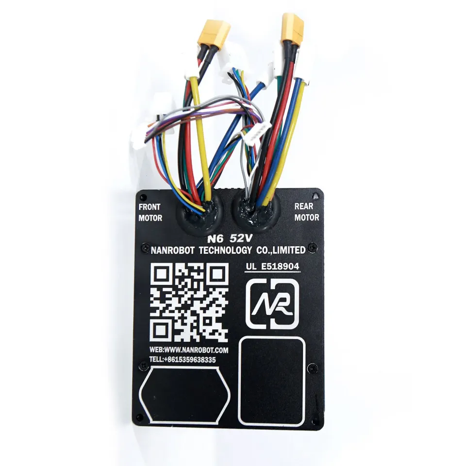 NanRobot 2-i-1 fartskontroller N6 52V LED-display