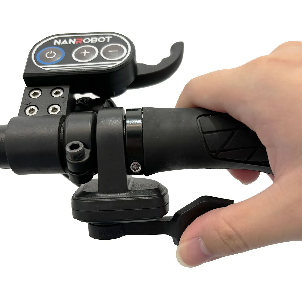 NanRobot LS7+ tommelgass med adapterkabel fingerkontroll