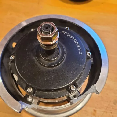 NanRobot D4+ hjulnav elsparkesykkel aluminium