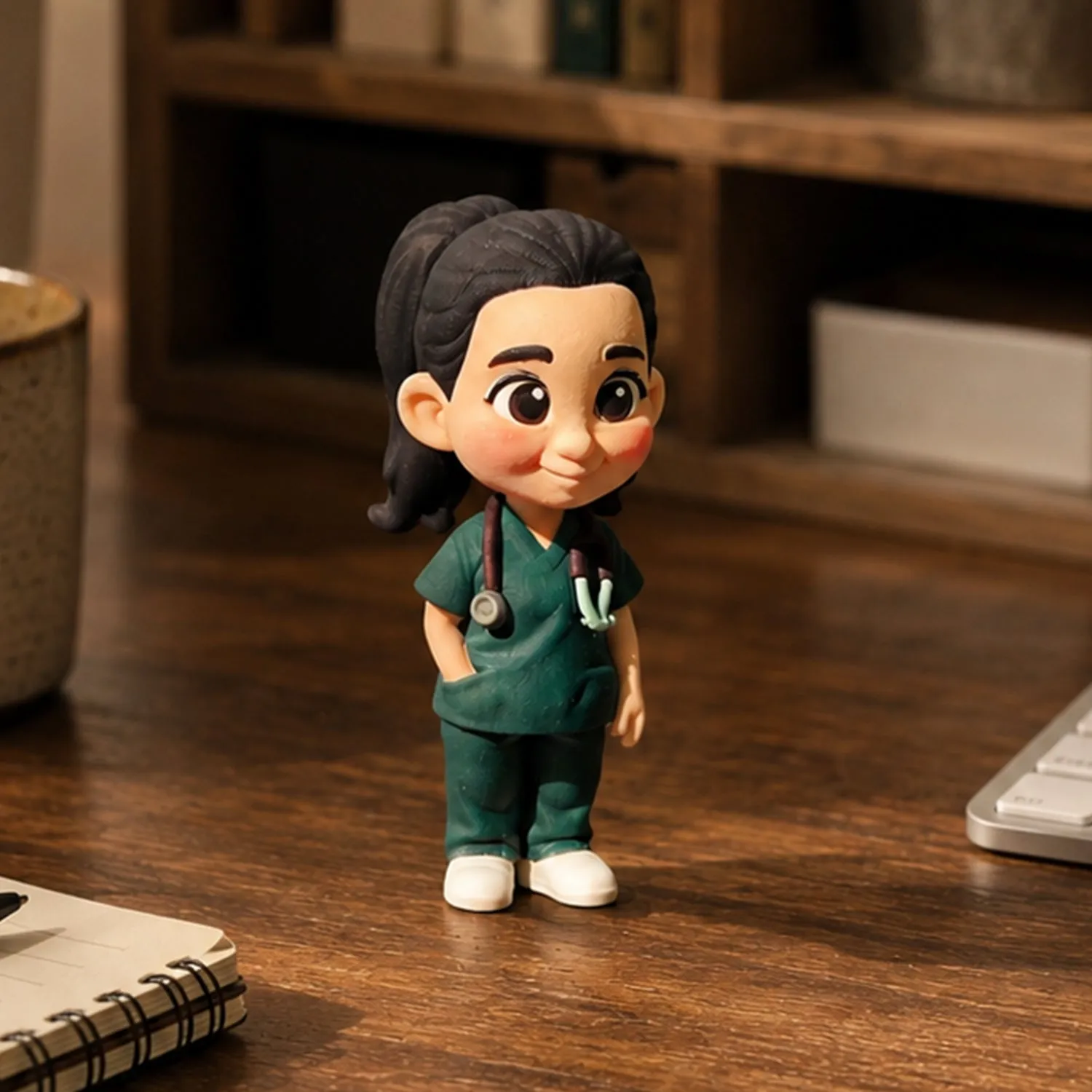 NanRobot 3D minifigur 10 cm personlig fra bilde