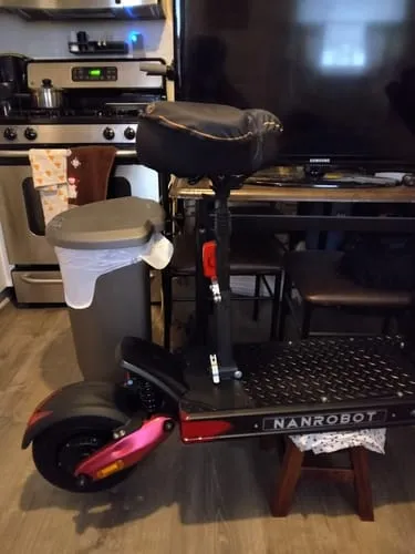 NanRobot sete til elsparkesykkel vanntett sammenleggbart