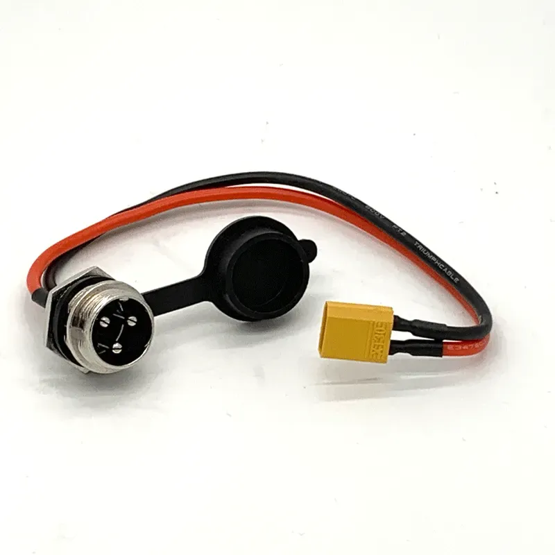 Zero GX-16 ladekontakt fullt sett ladeport 3-pin
