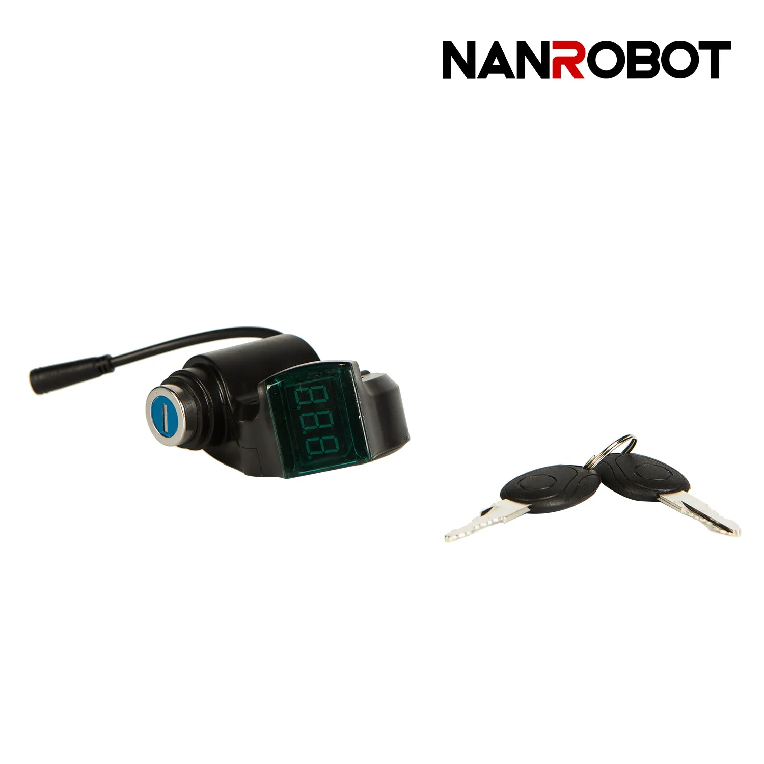 NanRobot D6+ N6 display voltmeter tenningslås hann