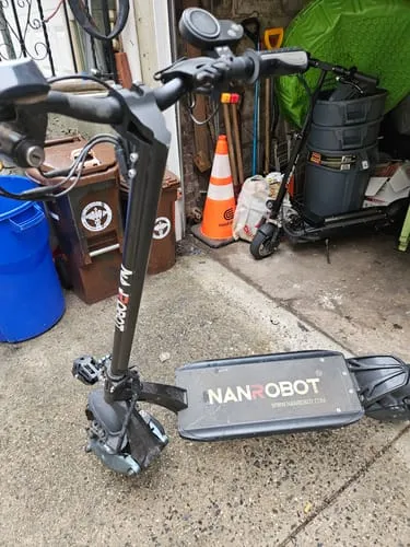 NanRobot R6 elsparkesykkel svart dobbeltmotor