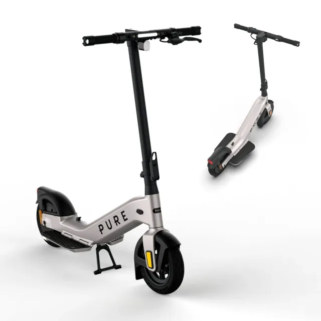 Pure Electric Advance+ elsparkesykkel Mercury Grey 50 km