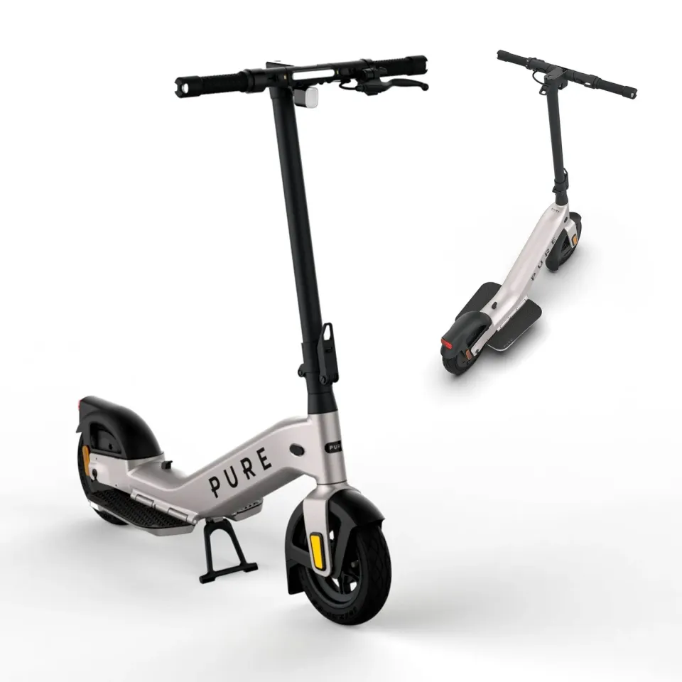 Pure Electric Advance+ elsparkesykkel Mercury Grey 50 km
