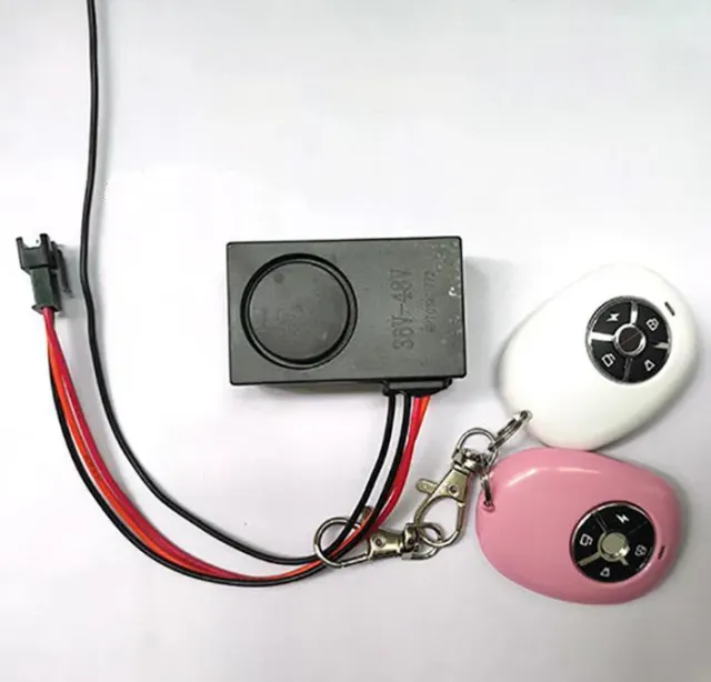 NanRobot D5+ alarm med fjernkontroll tyverisikring