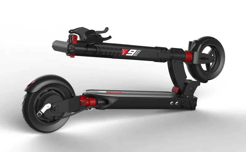 Zero 9 elsparkesykkel 600W 45 km – Svart