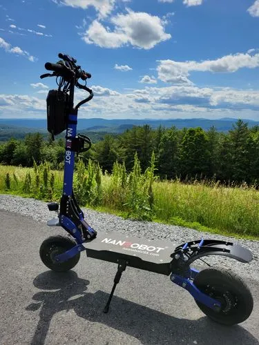 NanRobot D4+ hjulnav elsparkesykkel aluminium