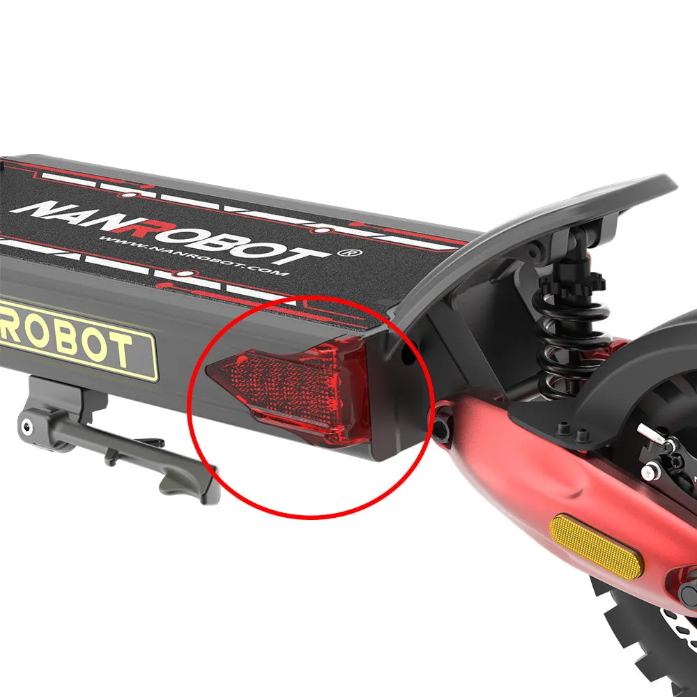 NanRobot LS7+ lysskjerm foran og bak sett