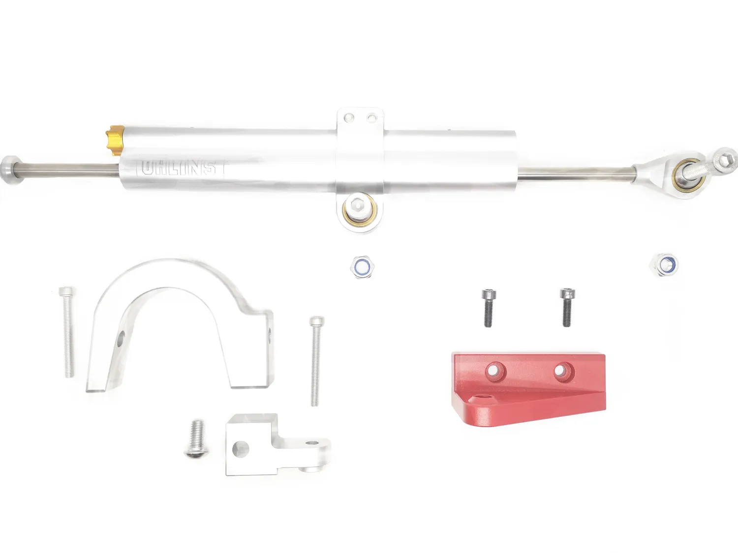 Zero 10X styredemper 245mm kit elsparkesykkel