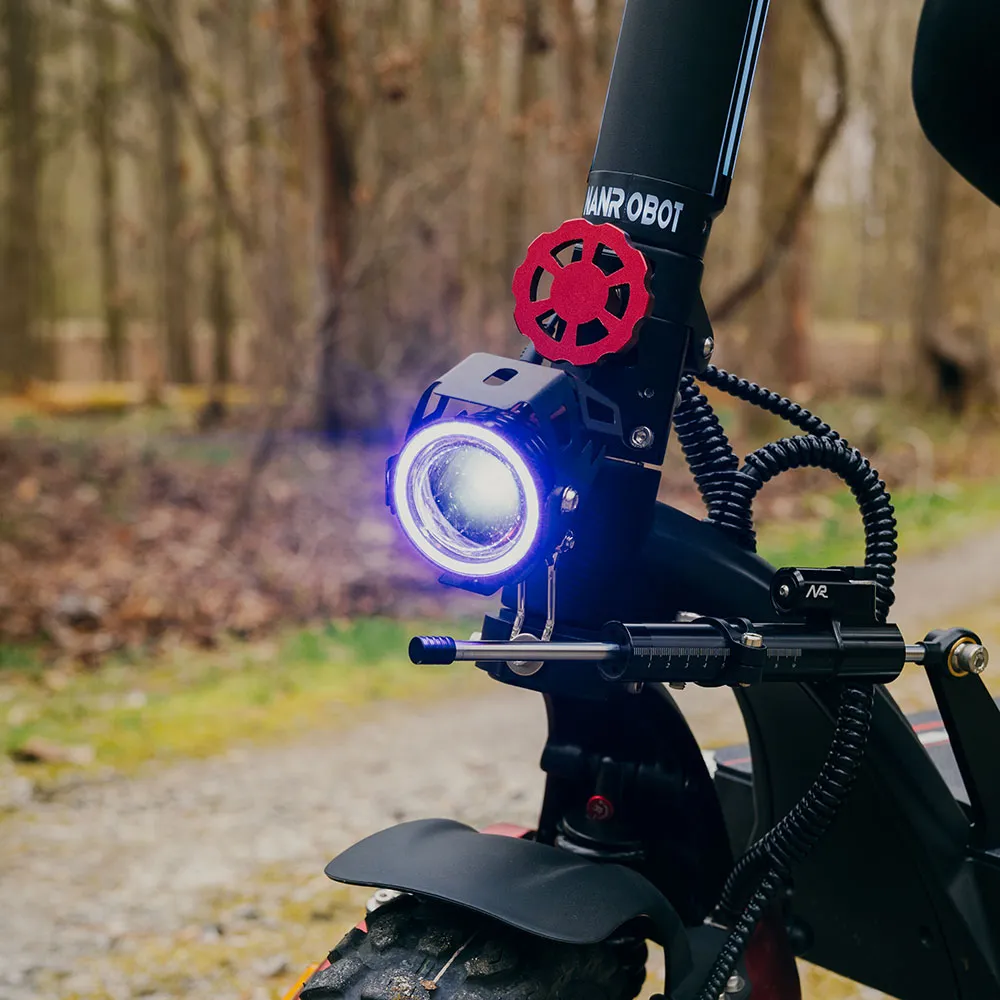 NanRobot D4+ Max frontlys elsparkesykkel enkelt sterkt