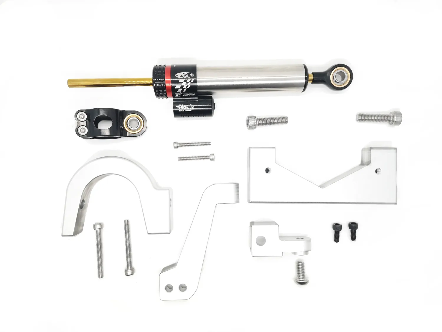 Zero 10X styredemper 245mm kit elsparkesykkel