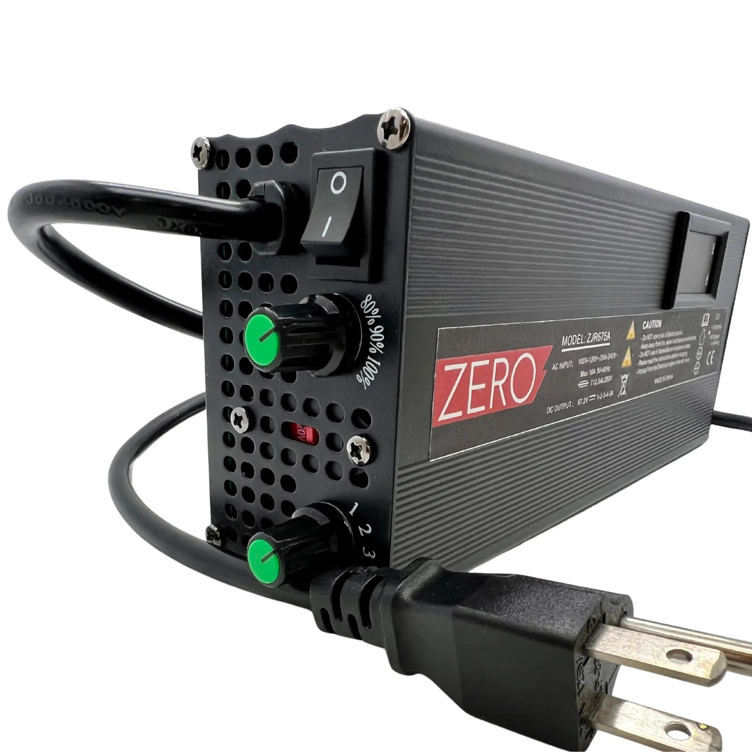 Zero VSETT hurtiglader 60V 5A smart lader