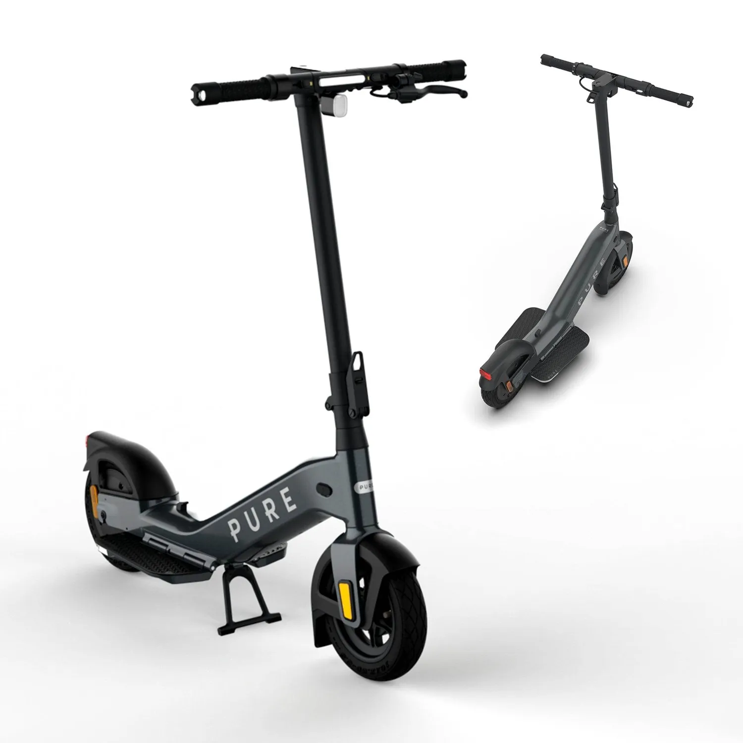 Pure Electric Advance+ elsparkesykkel Mercury Grey 50 km