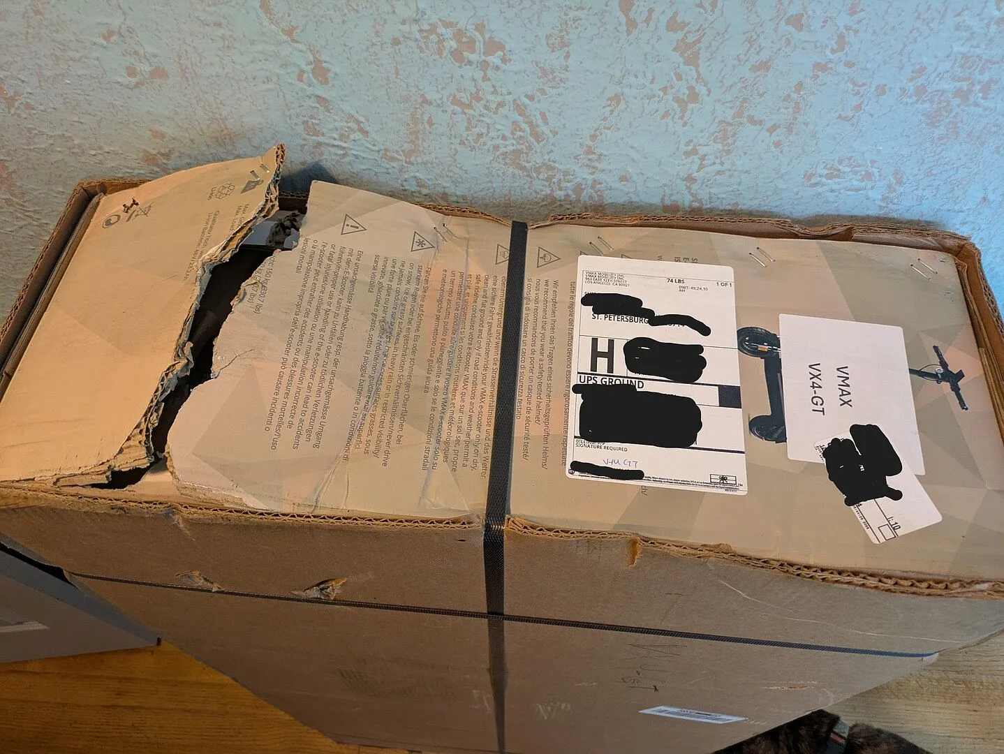VMAX VX4 elsparkesykkel 100 km 1600W toppmodell