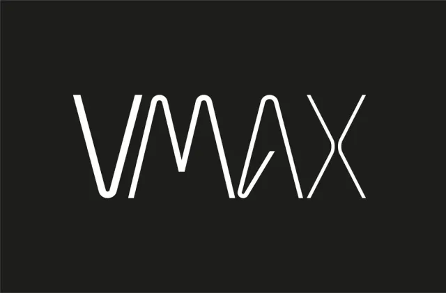 VMAX bakskjerm klistremerke original svart