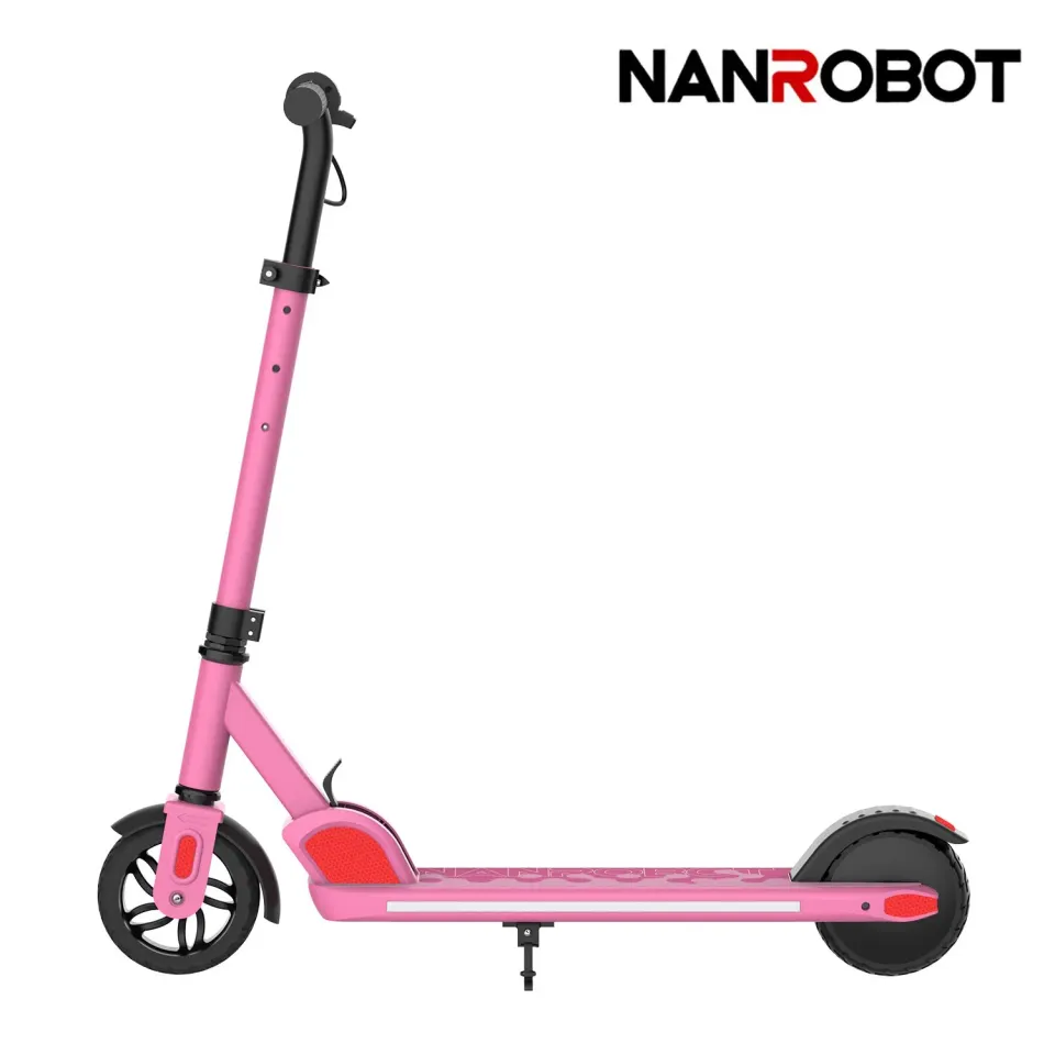 NanRobot K2 elsparkesykkel barn rosa 150W