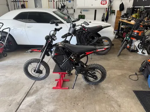 NanRobot GT-R elektrisk dirt bike 2000W svart 136Nm
