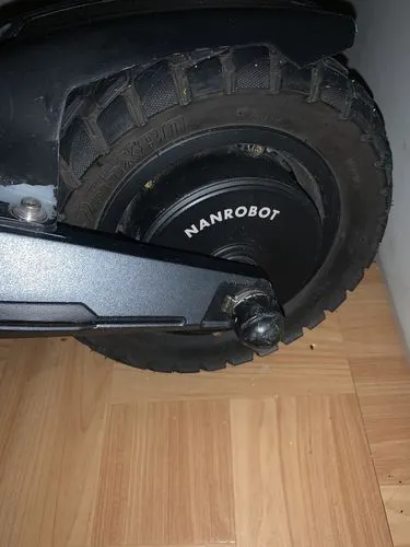 NanRobot D4+ hjulnav elsparkesykkel aluminium