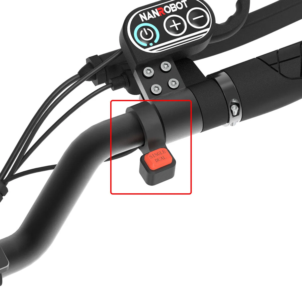 NanRobot drivbryter single+dual D4+ D6+ LS7+ Lightning