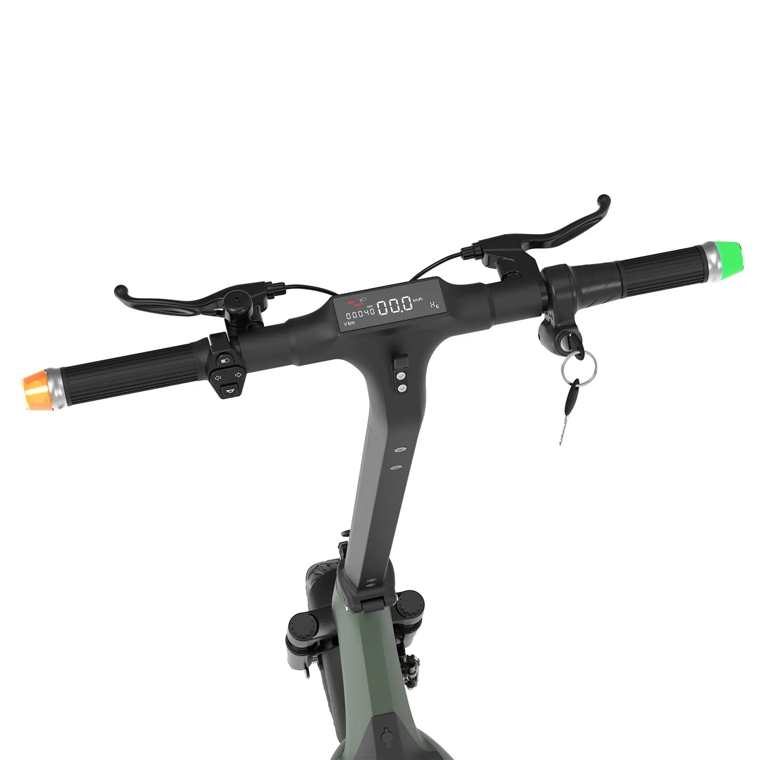 NanRobot C1 Pro elsparkesykkel 500W grønn