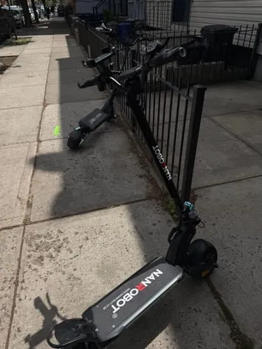 NanRobot Lightning Pro elsparkesykkel Sky Blue uten sete 64 km