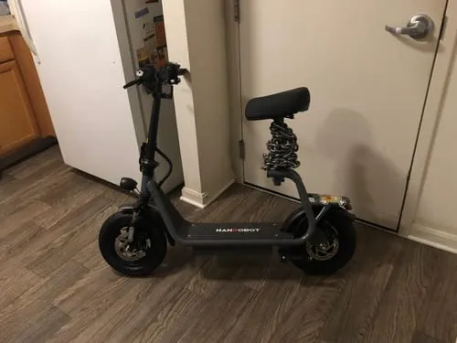 NanRobot M5 elsparkesykkel 36V 5.2Ah 350W grå sete