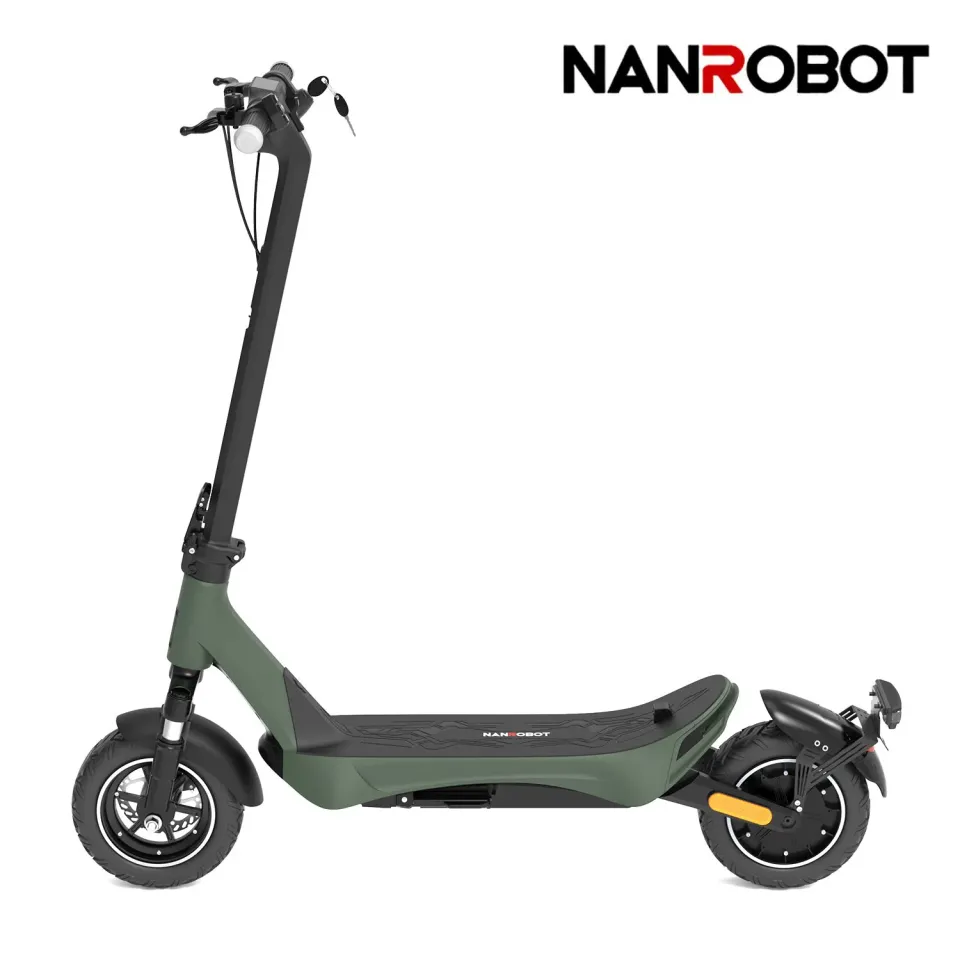 NanRobot C1 Pro elsparkesykkel 500W grønn
