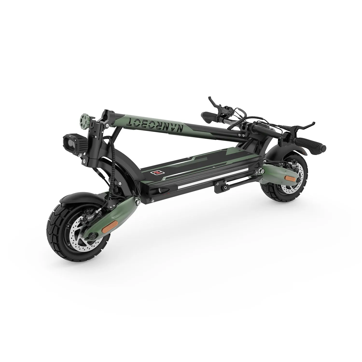 NanRobot D6+ Max elsparkesykkel uten sete 3000W 60V