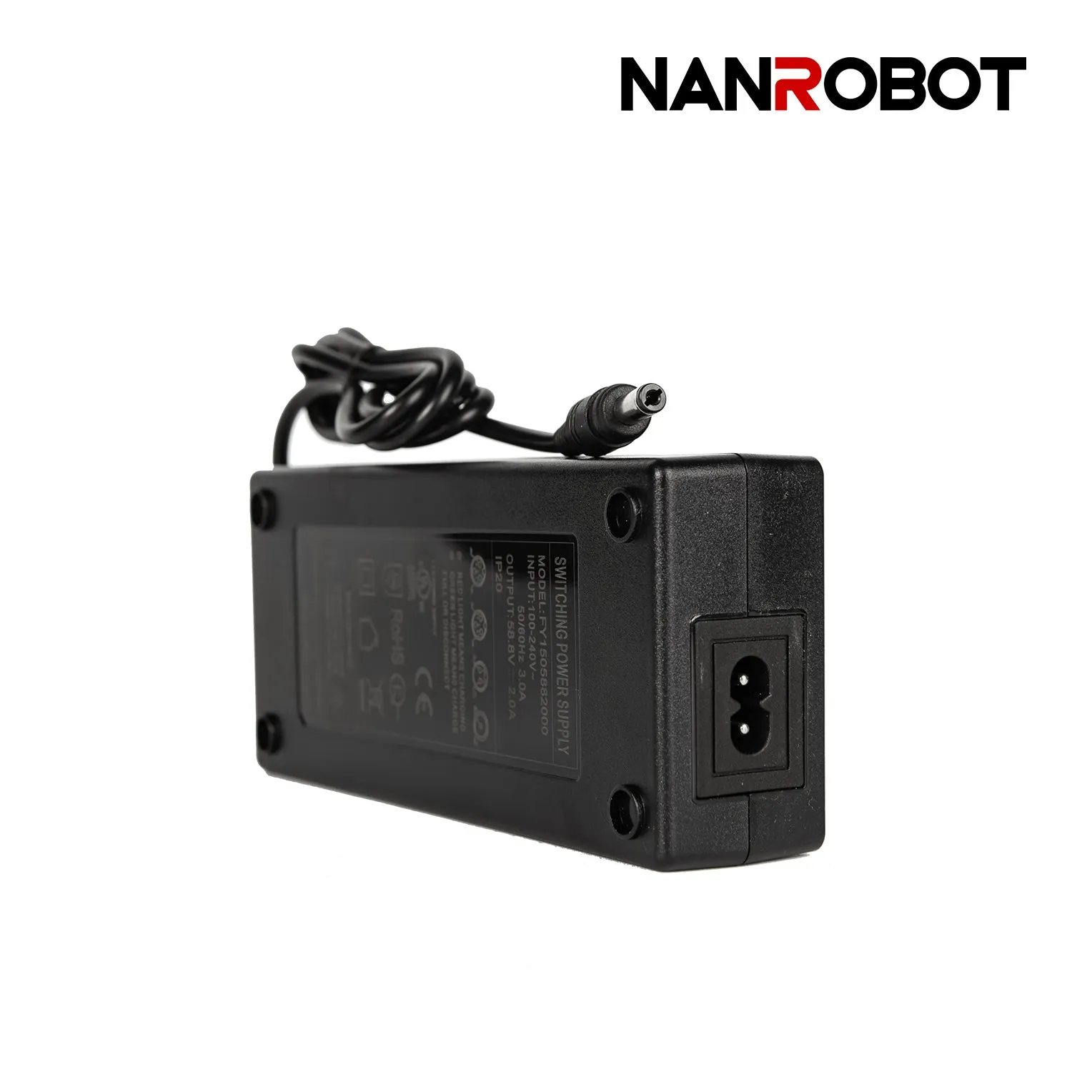 NanRobot D4+ elsparkesykkel lader original hurtiglading