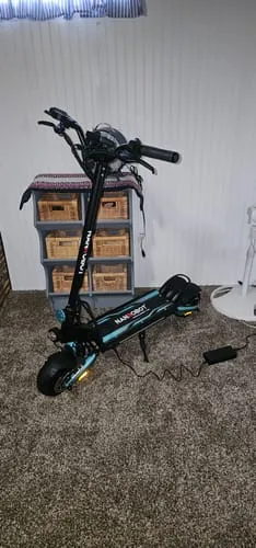 NanRobot Lightning Pro elsparkesykkel Sky Blue uten sete 64 km
