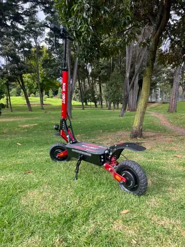 NanRobot D4+ Max elsparkesykkel 52V blå uten sete 2400W