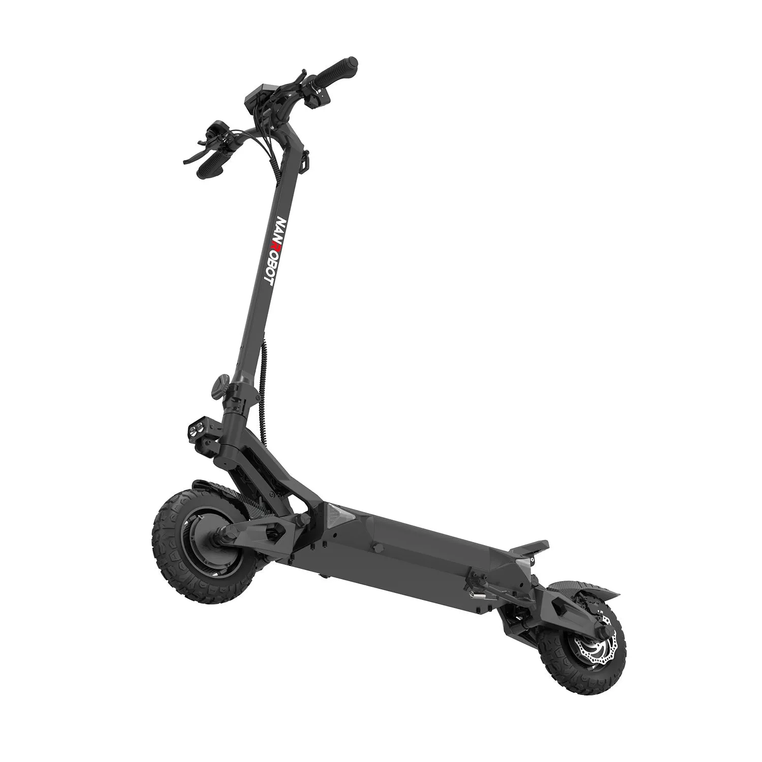 NanRobot R6 elsparkesykkel svart dobbeltmotor