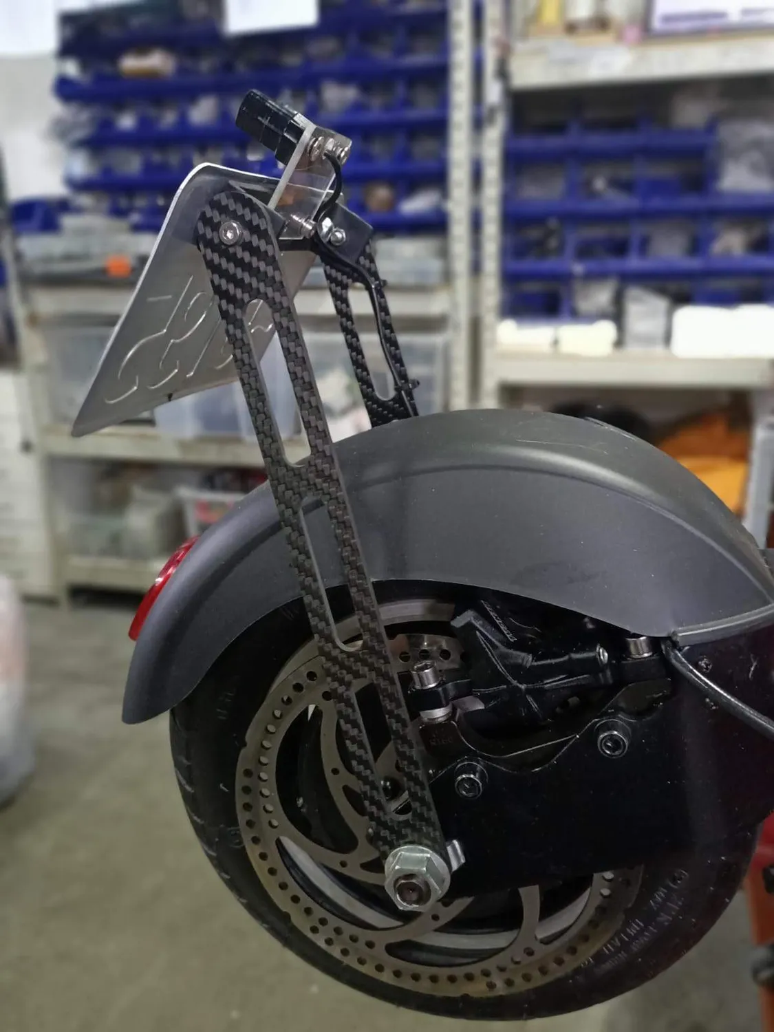Zero skiltplateholder universal med LED