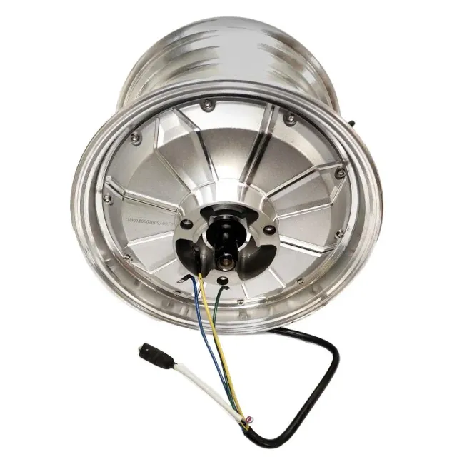 Skand motor 1000W svart kabel uten dekk