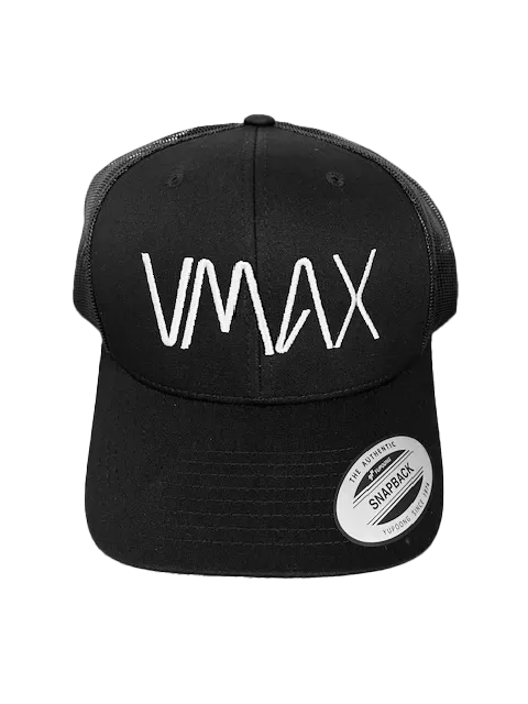 VMAX trucker caps snapback svart/hvit pustende