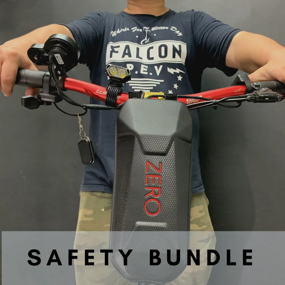 Zero Safety styre med blinklys og horn