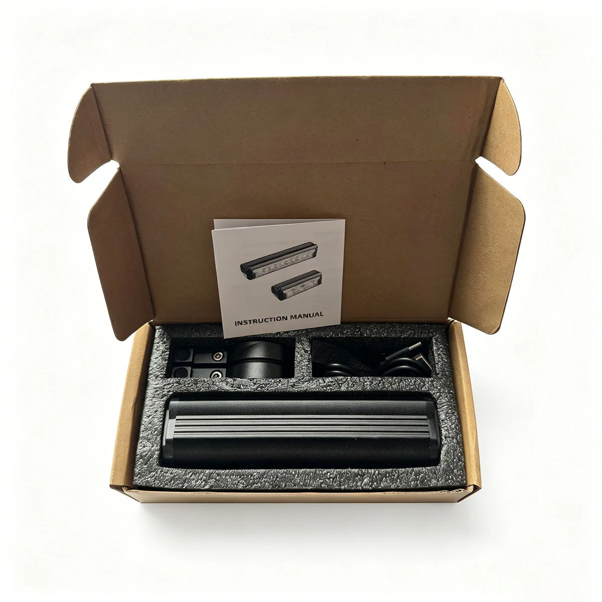 NanRobot Ultimate frontlys 2800LM 5-LED 6600mAh vanntett